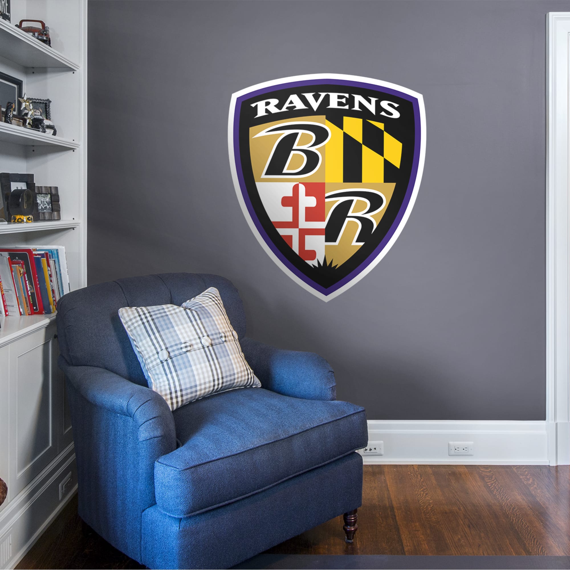 Baltimore Ravens Bleacher Cushion – Logo Brands