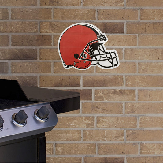 Cleveland Browns:  Helmet        - Officially Licensed NFL    Outdoor Graphic