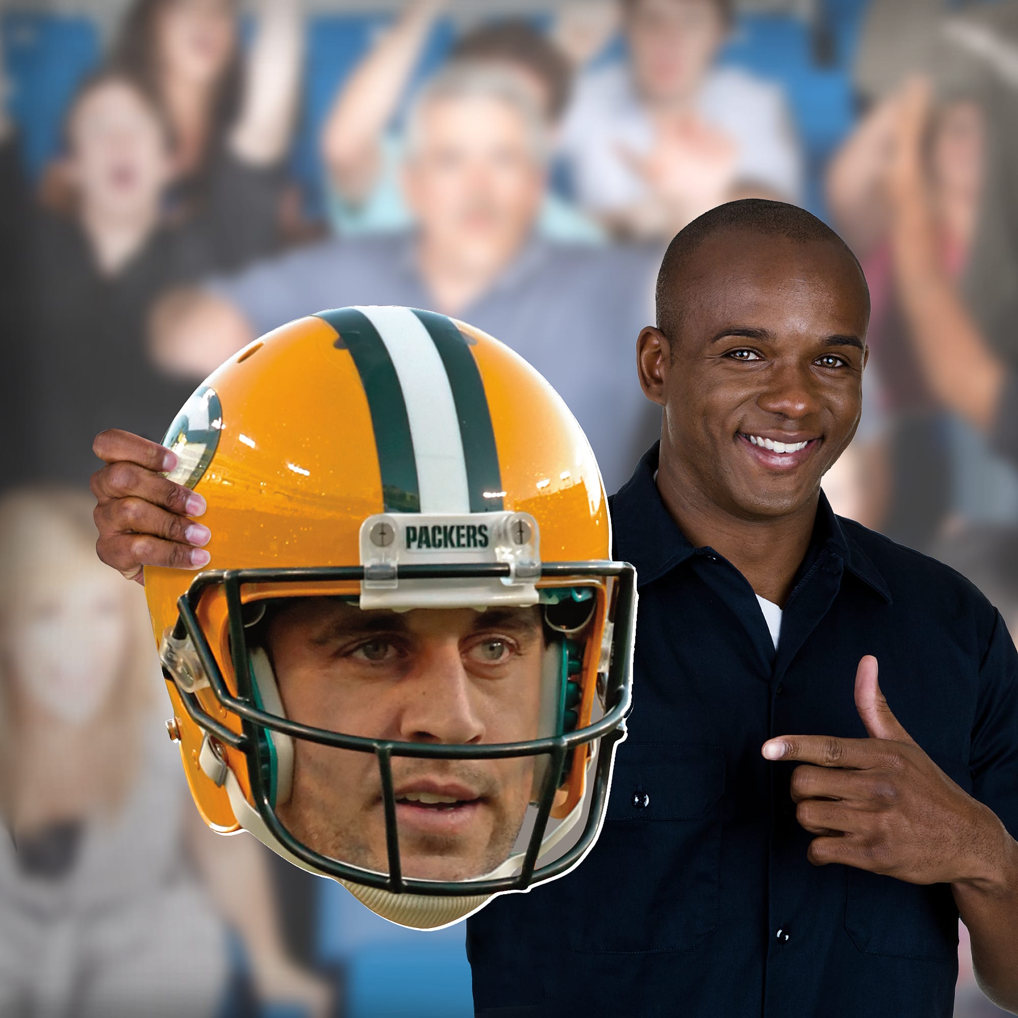 New York Jets: Aaron Rodgers Life-Size Foam Core Cutout - Officially L –  Fathead