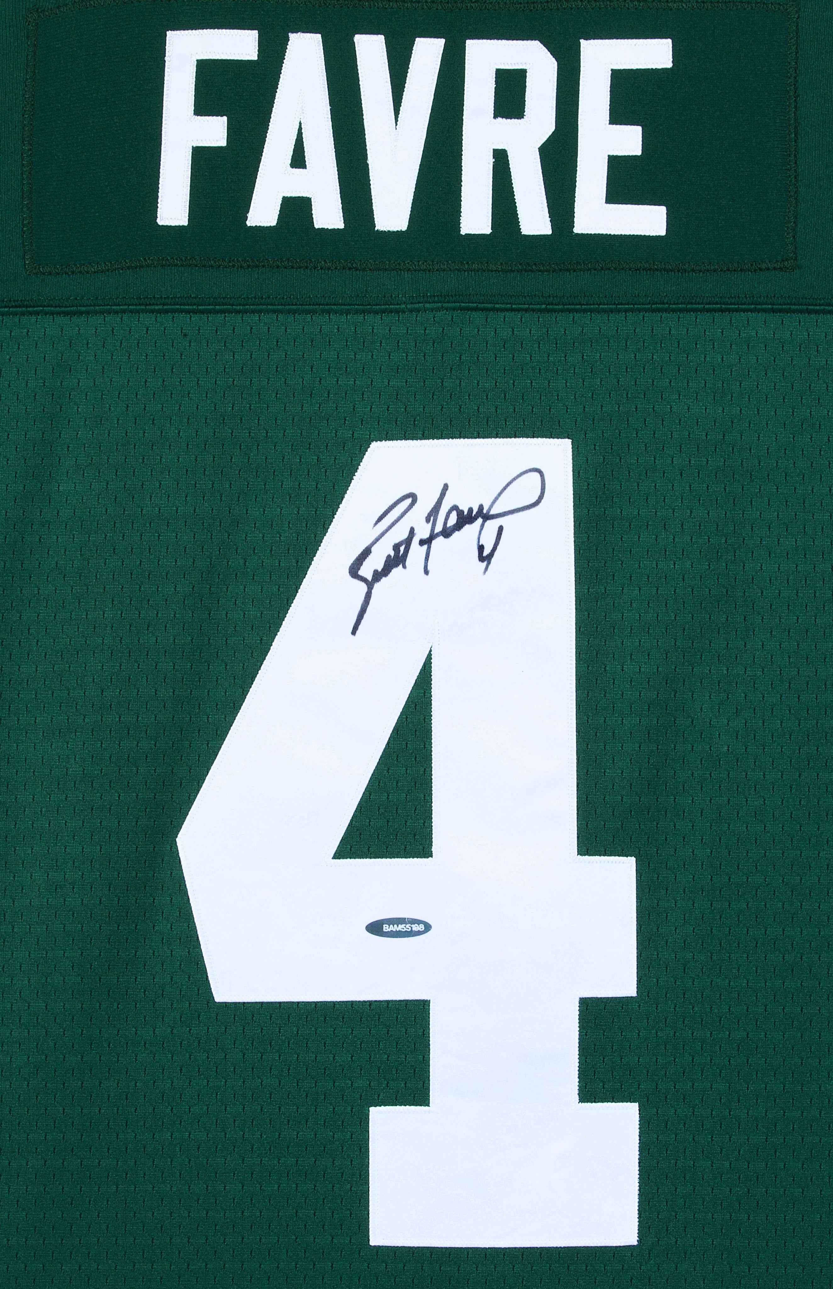 Brett Favre Green Bay Packers 'Green' Game Jersey Autograph