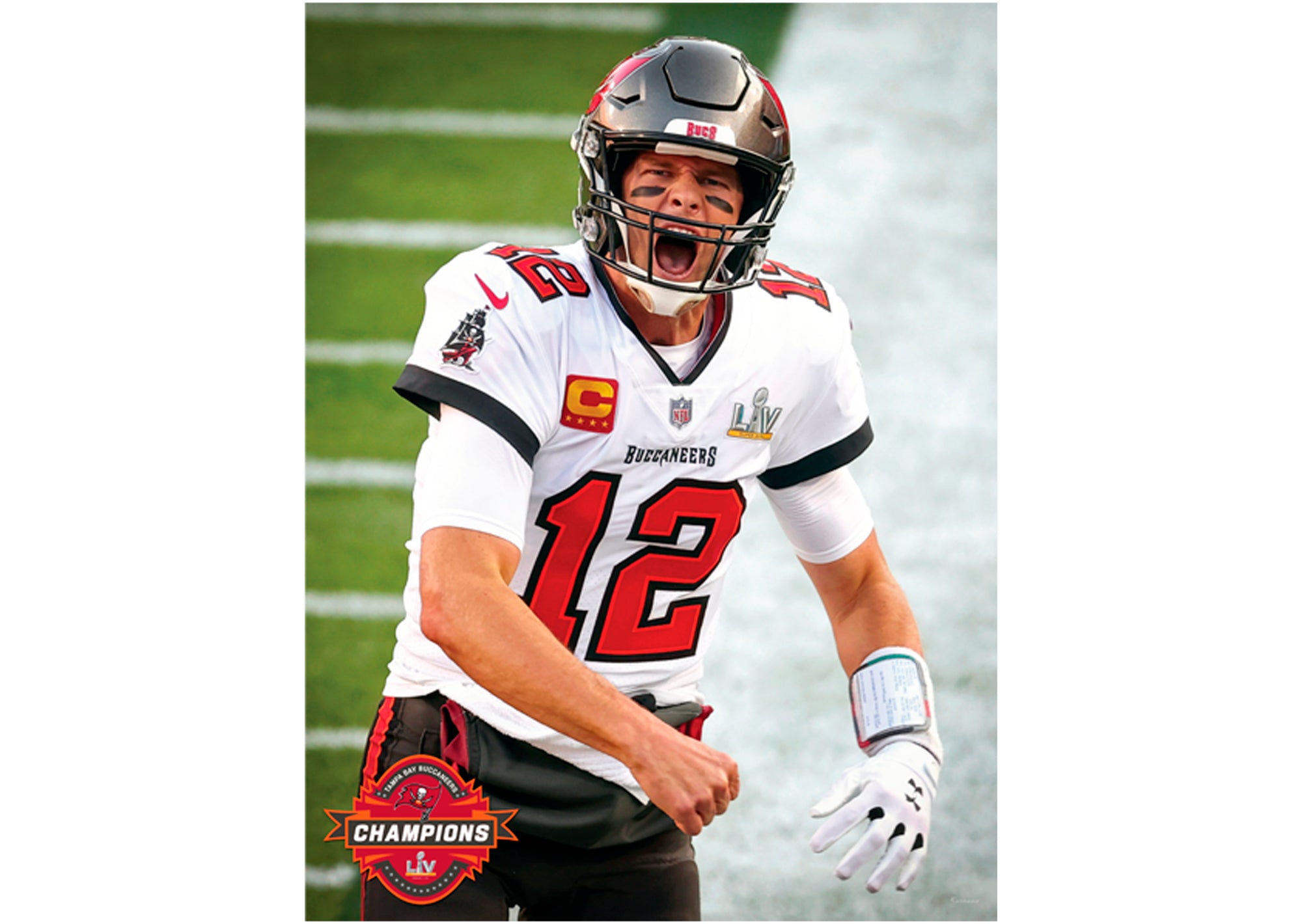 Tampa Bay Buccaneers: Tom Brady 2022 Celebration - Officially Licensed –  Fathead