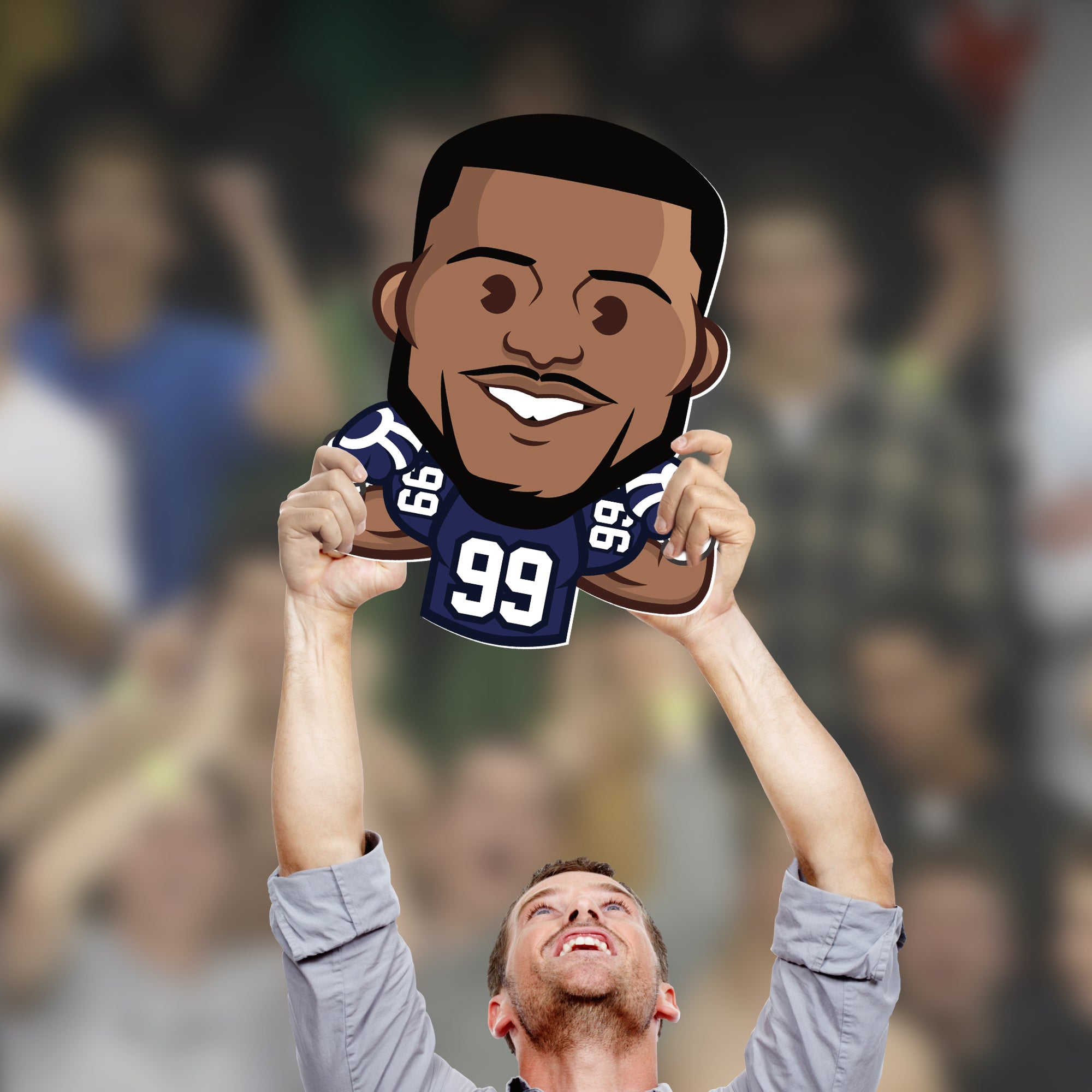 Aaron Donald Los Angeles Rams T-Shirt by Afrio Adistira - Pixels