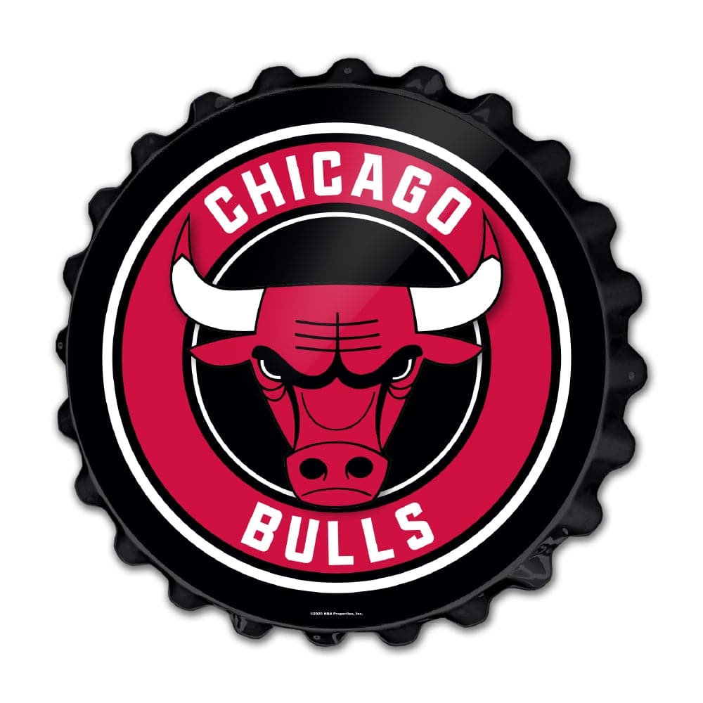 Chicago Bulls: Bottle Cap Wall Sign – Fathead