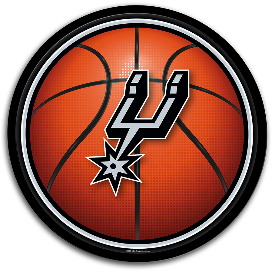 San Antonio Spurs: Basketball - Modern Disc Wall Sign – Fathead