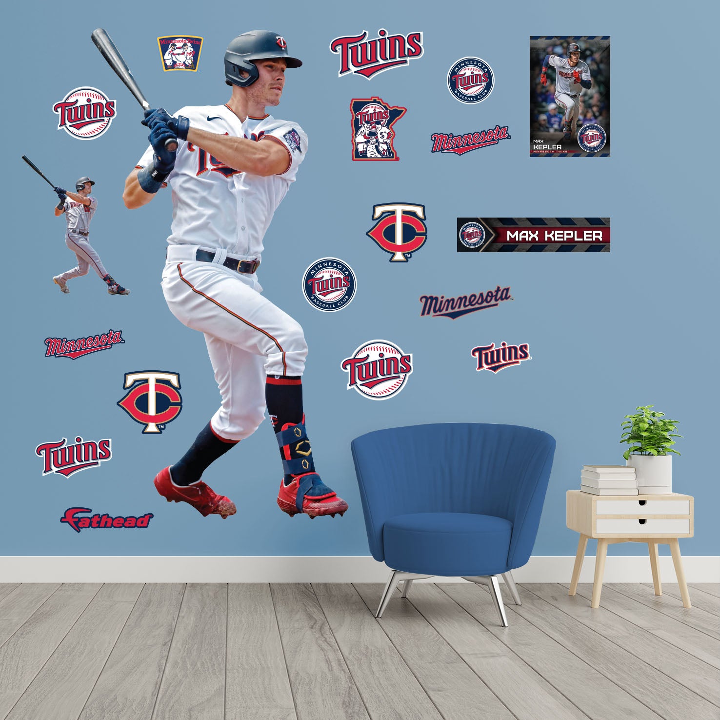 Minnesota Twins: Max Kepler 2022 - Officially Licensed MLB Removable A –  Fathead