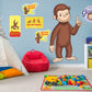 Curious George: George RealBig        - Officially Licensed NBC Universal Removable Wall   Adhesive Decal