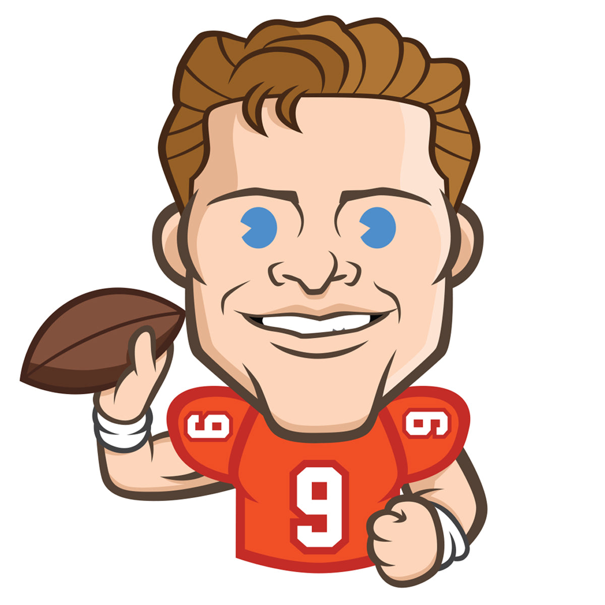 Cincinnati Bengals: Joe Burrow 2022 Emoji - Officially Licensed NFLPA –  Fathead