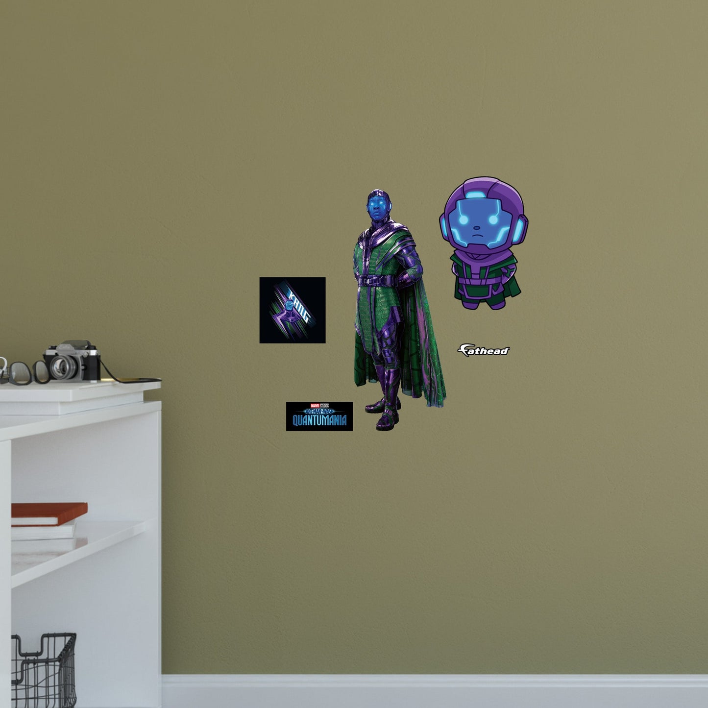Ant-Man and the Wasp Quantumania: Kang RealBig - Officially Licensed Marvel Removable Adhesive Decal