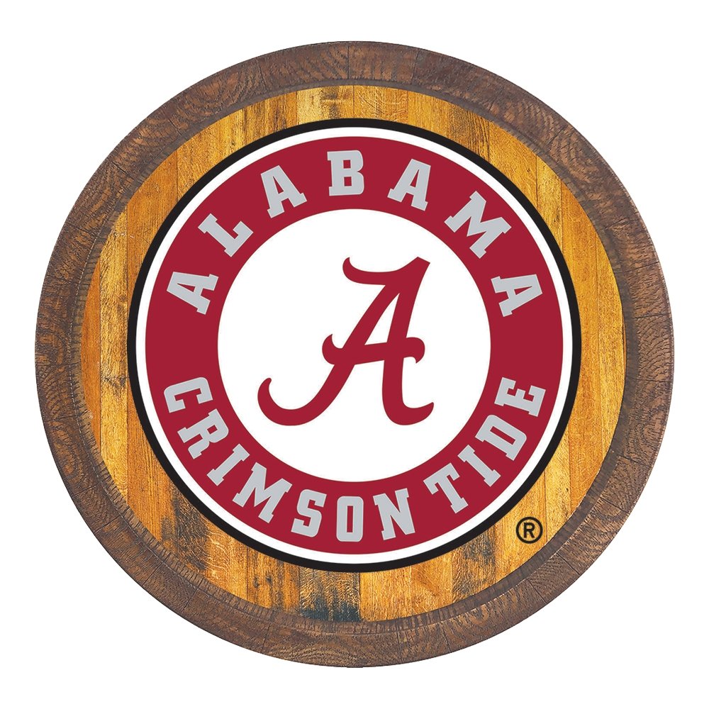 Alabama, Crimson Tide, hand painted, personalized, wood grain
