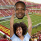 Los Angeles Chargers: J.K. Dobbins Foam Core Cutout - Officially Licensed NFLPA Big Head