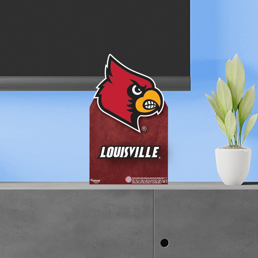 Louisville Cardinals: Stand Out Mini Cardstock Cutout - Officially Licensed NCAA Stand Out