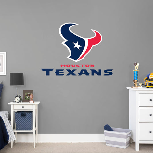Houston Texans: Logo - Officially Licensed NFL Transfer Decal