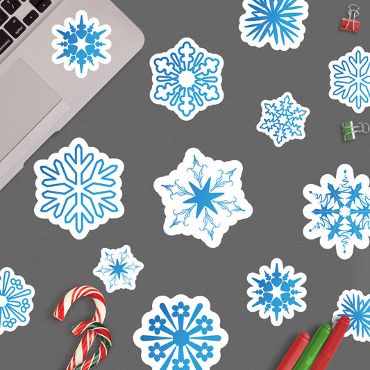 Snowflake: Paper Collection - Removable Vinyl Decal