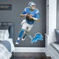 Detroit Lions: Jared Goff         - Officially Licensed NFL Removable Wall   Adhesive Decal