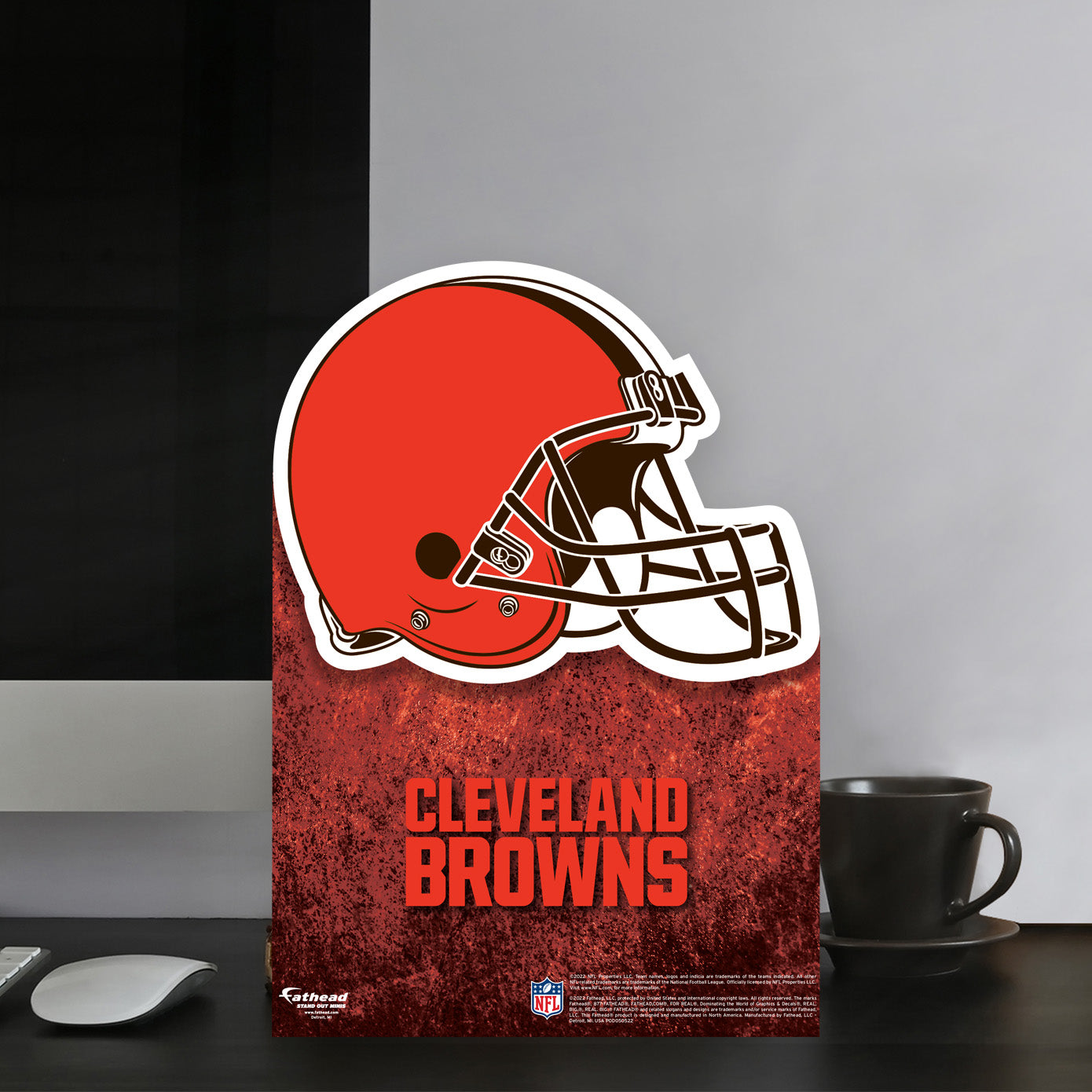 Cleveland Browns: 2022 Logo Mini Cardstock Cutout - Officially