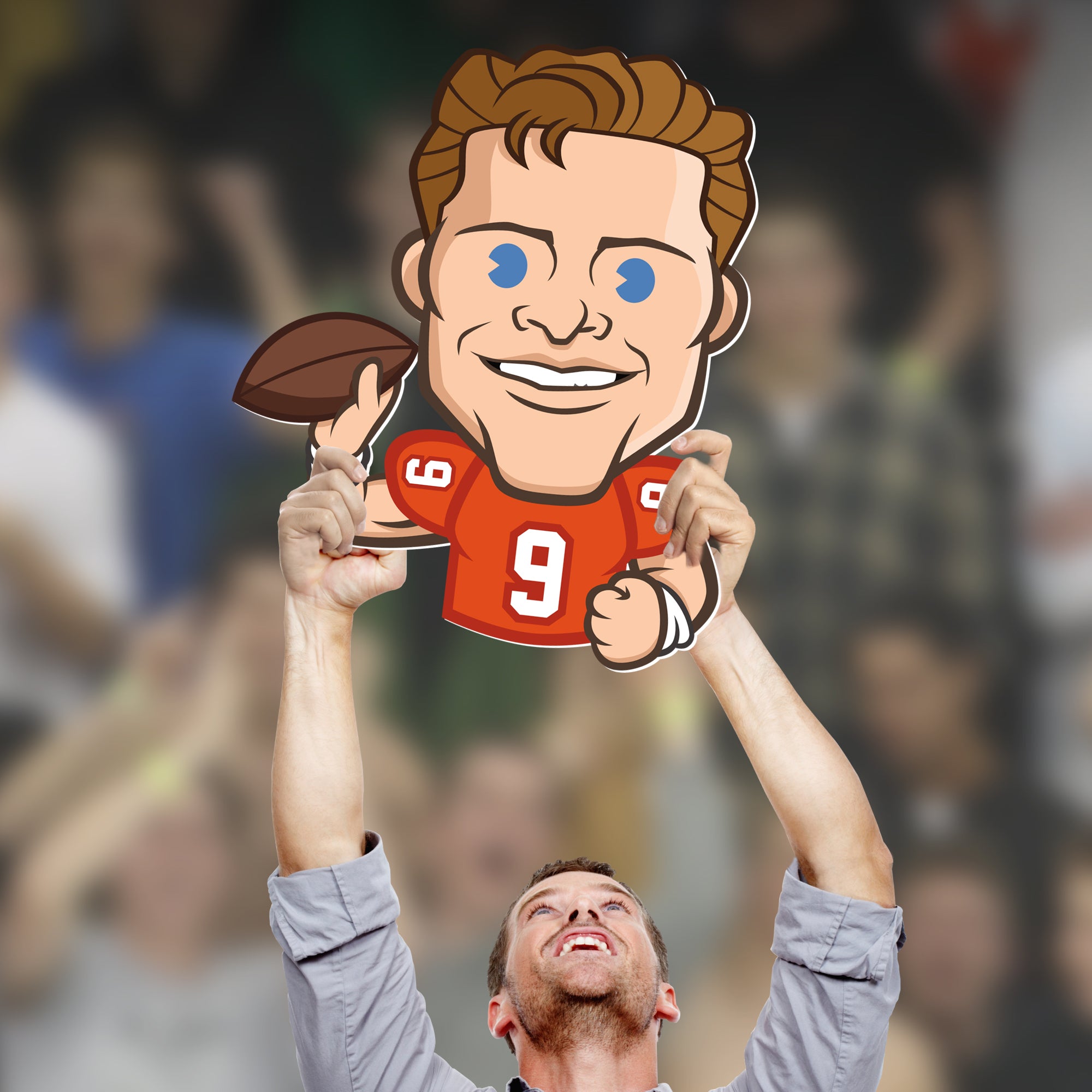 Cincinnati Bengals: Joe Burrow 2021 Stand Out Mini - Officially Licens –  Fathead