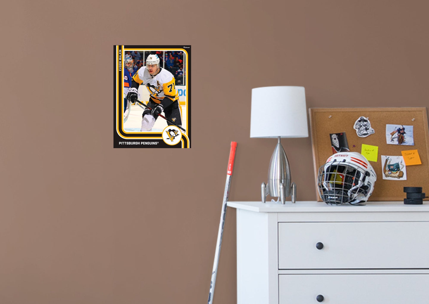 Pittsburgh Penguins: Evgeni Malkin Poster - Officially Licensed NHL Removable Adhesive Decal