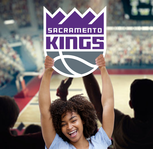 Sacramento Kings: Logo Foam Core Cutout - Officially Licensed NBA Big Head