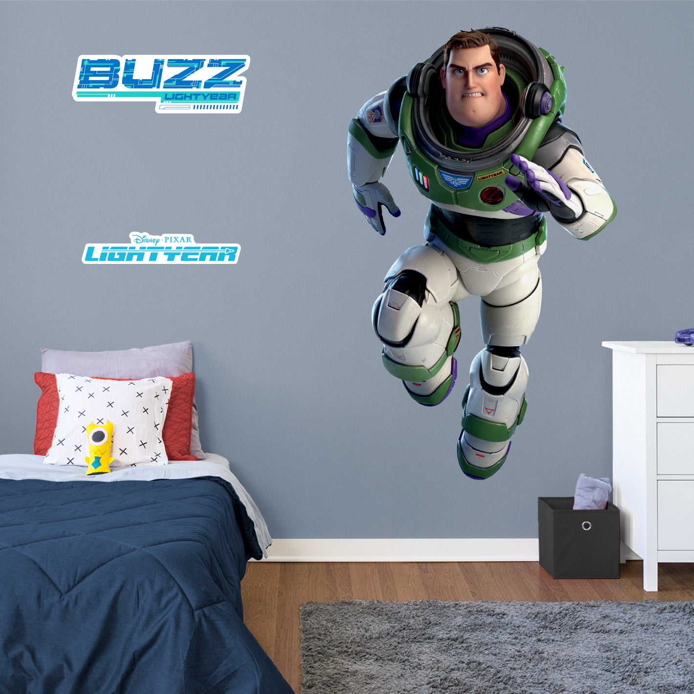 Lightyear: Buzz Lightyear Alpha Suit RealBig - Officially Licensed Disney Removable Adhesive Decal