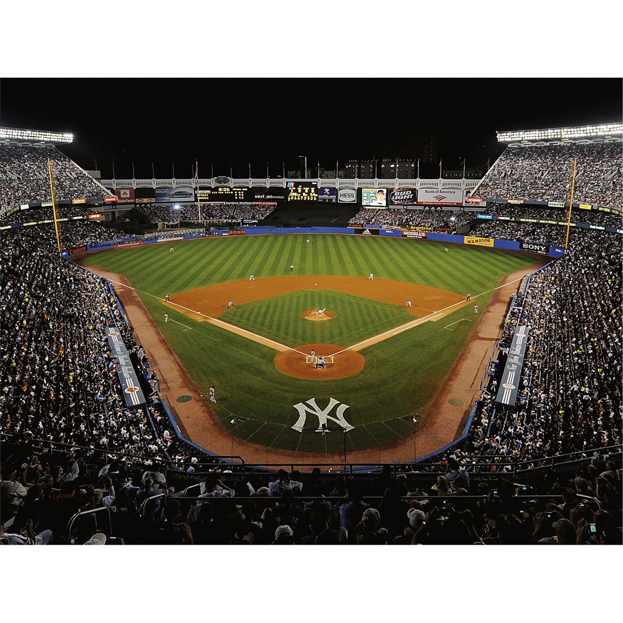 New York Yankees: Old Yankee Stadium Behind Home Plate Mural - Officia