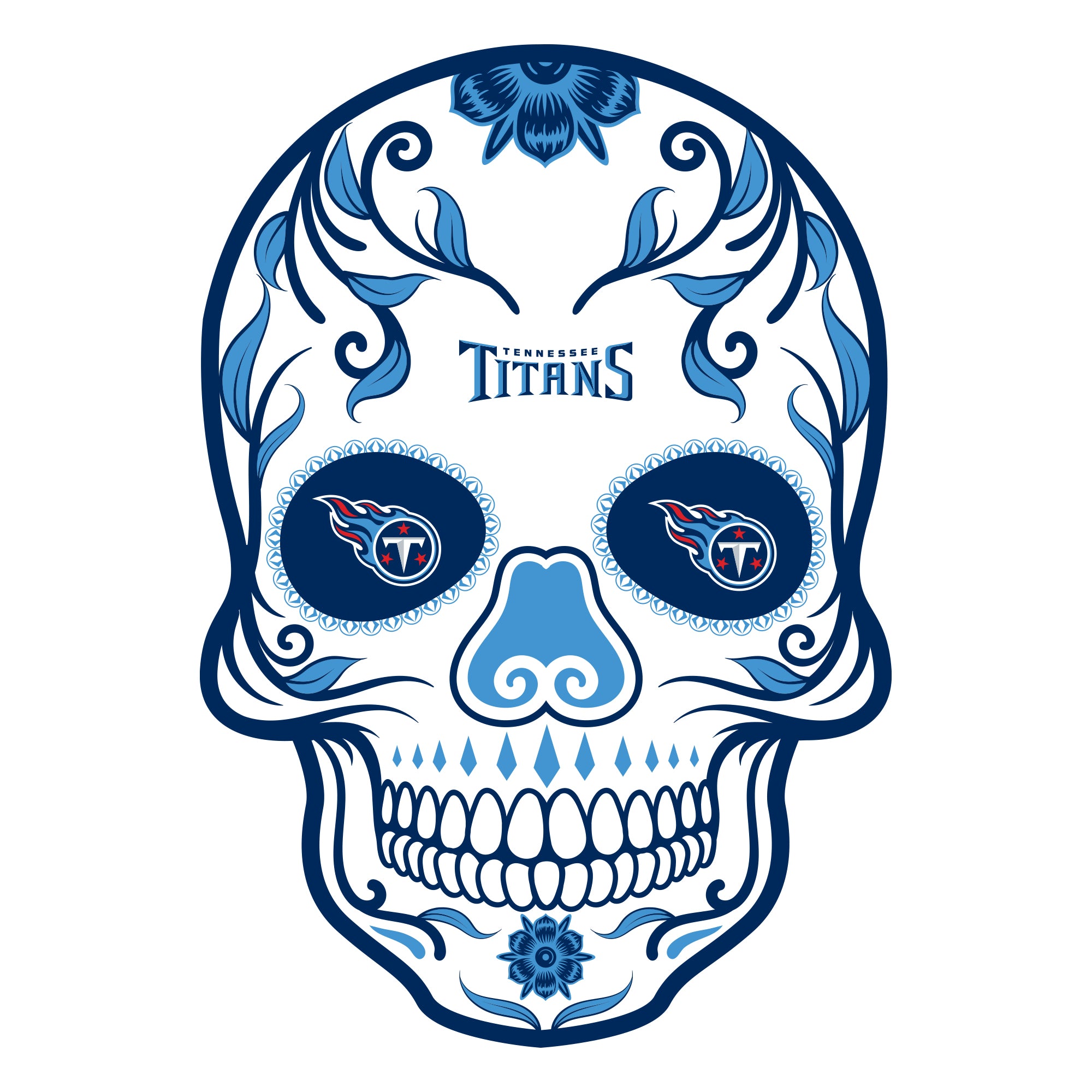 Tennessee Titans: 2022 Skull Outdoor Logo - Officially Licensed NFL Ou –  Fathead