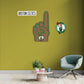Boston Celtics: Foam Finger - Officially Licensed NBA Removable Adhesive Decal