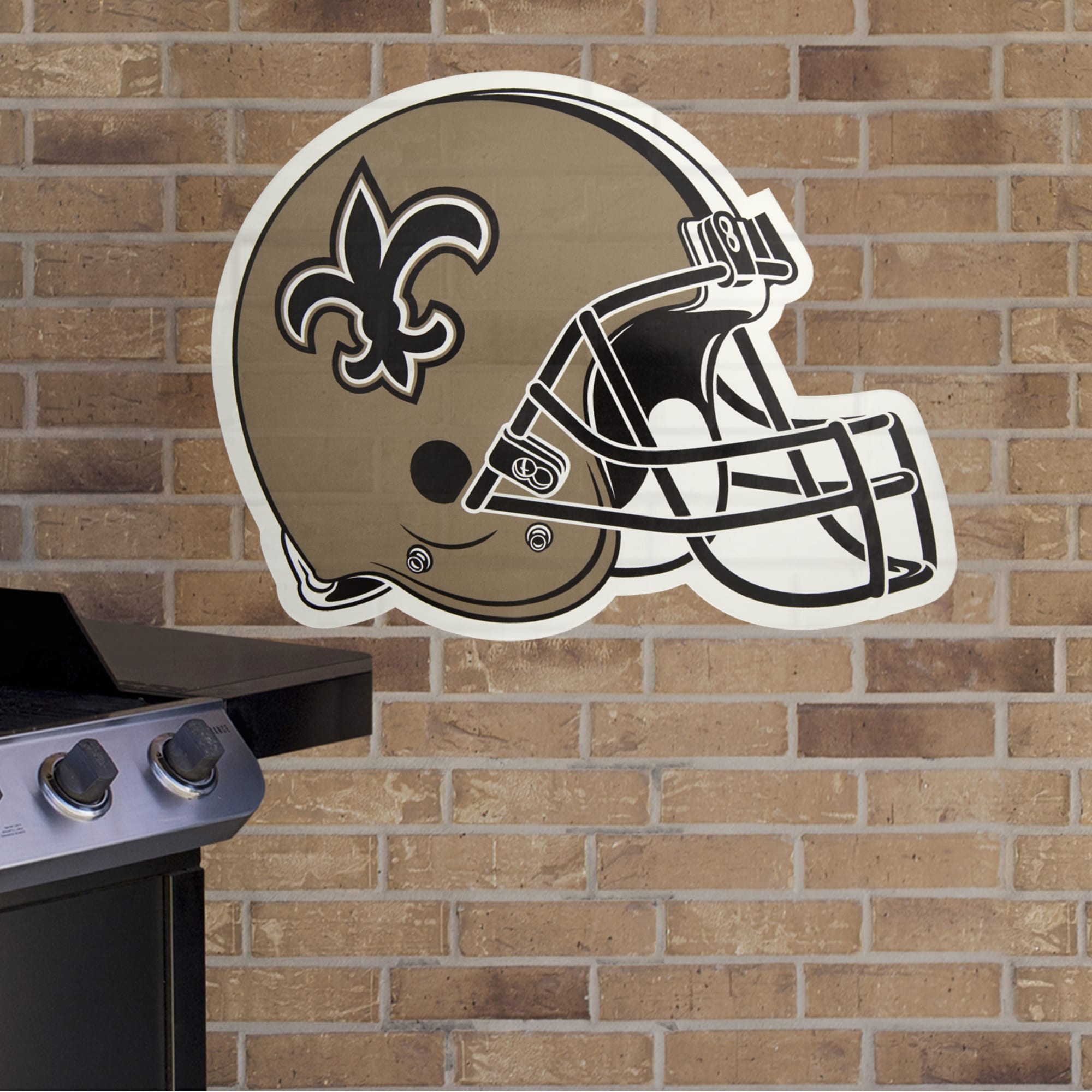 New Orleans Saints: 2022 Helmet - Officially Licensed NFL Removable Ad –  Fathead