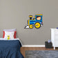 Nursery:  Blue Engine Icon        -   Removable Wall   Adhesive Decal