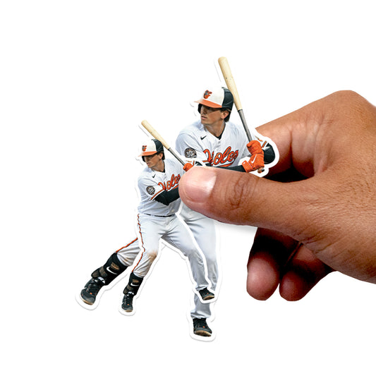 Baltimore Orioles: Adley Rutschman  Minis        - Officially Licensed MLB Removable     Adhesive Decal