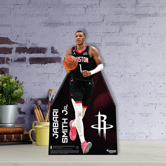 Houston Rockets: Jabari Smith Jr. Mini Cardstock Cutout - Officially Licensed NBA Stand Out