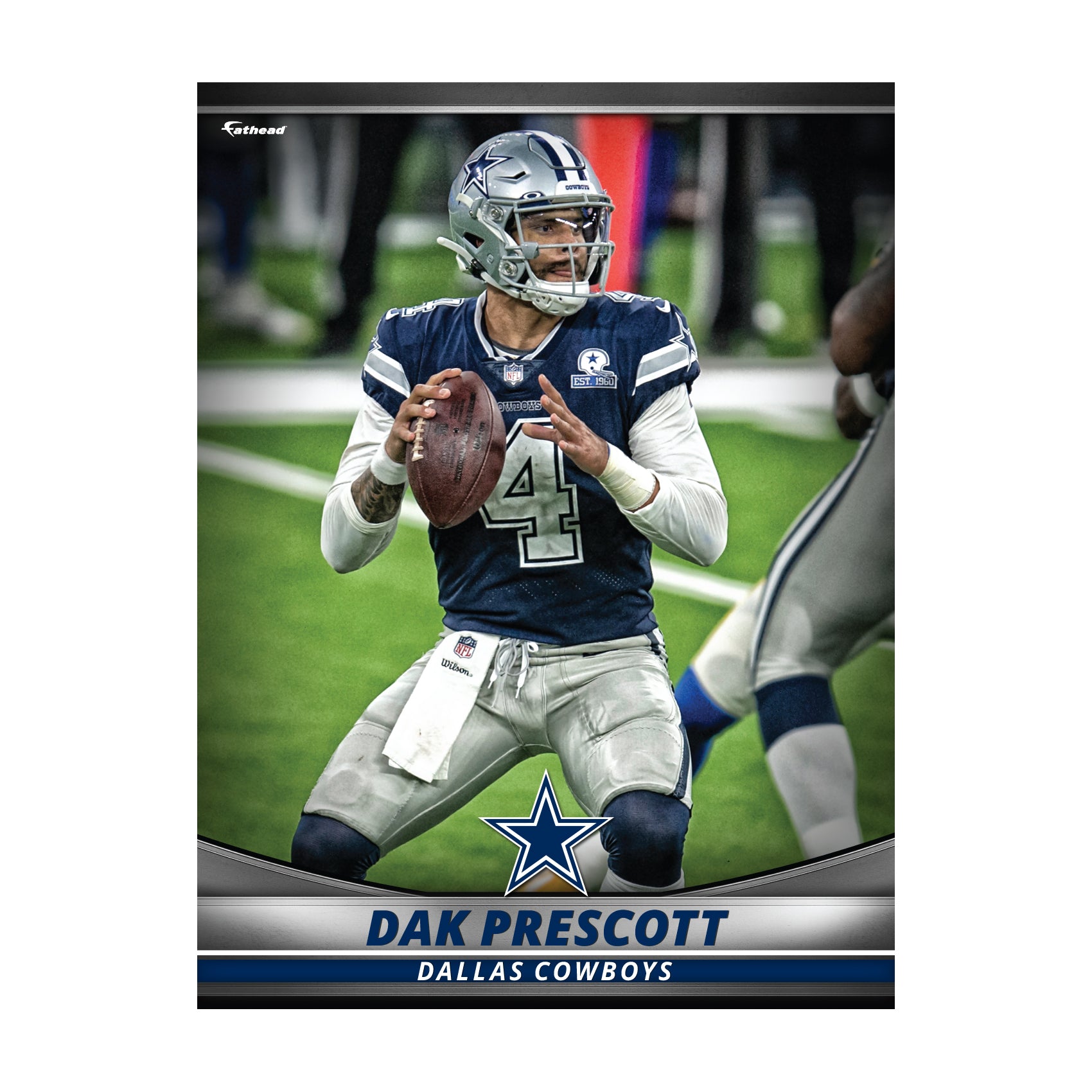 Dallas Cowboys: Dak Prescott 2021 - Officially Licensed NFL Removable –  Fathead