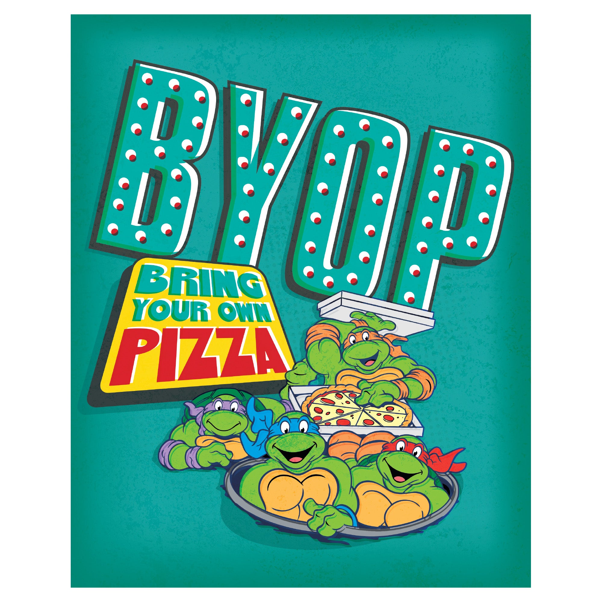 Teenage Mutant Ninja Turtles: Bring the Party Poster - Officially Lice –  Fathead