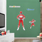 Power Rangers: Red Ranger RealBig - Officially Licensed Hasbro Removable Adhesive Decal