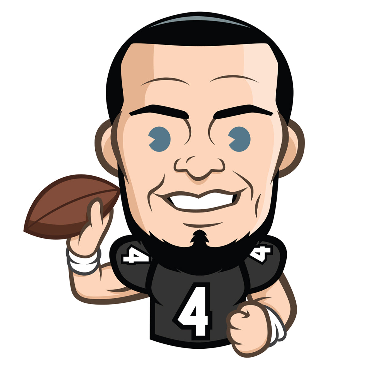  NFL PRO LINE Men's Derek Carr Black Las Vegas Raiders