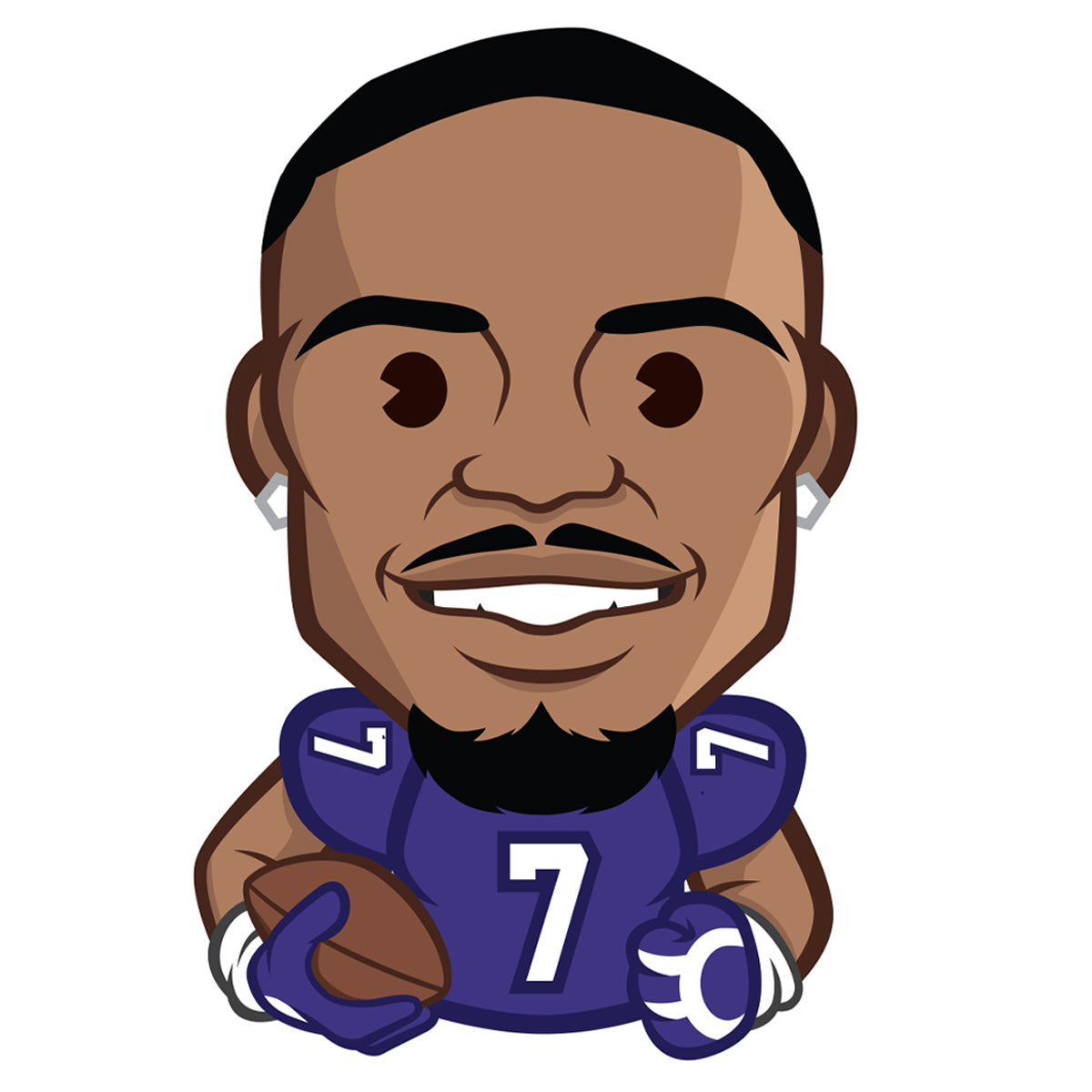 Baltimore Ravens: Rashod Bateman 2022 Emoji - Officially Licensed