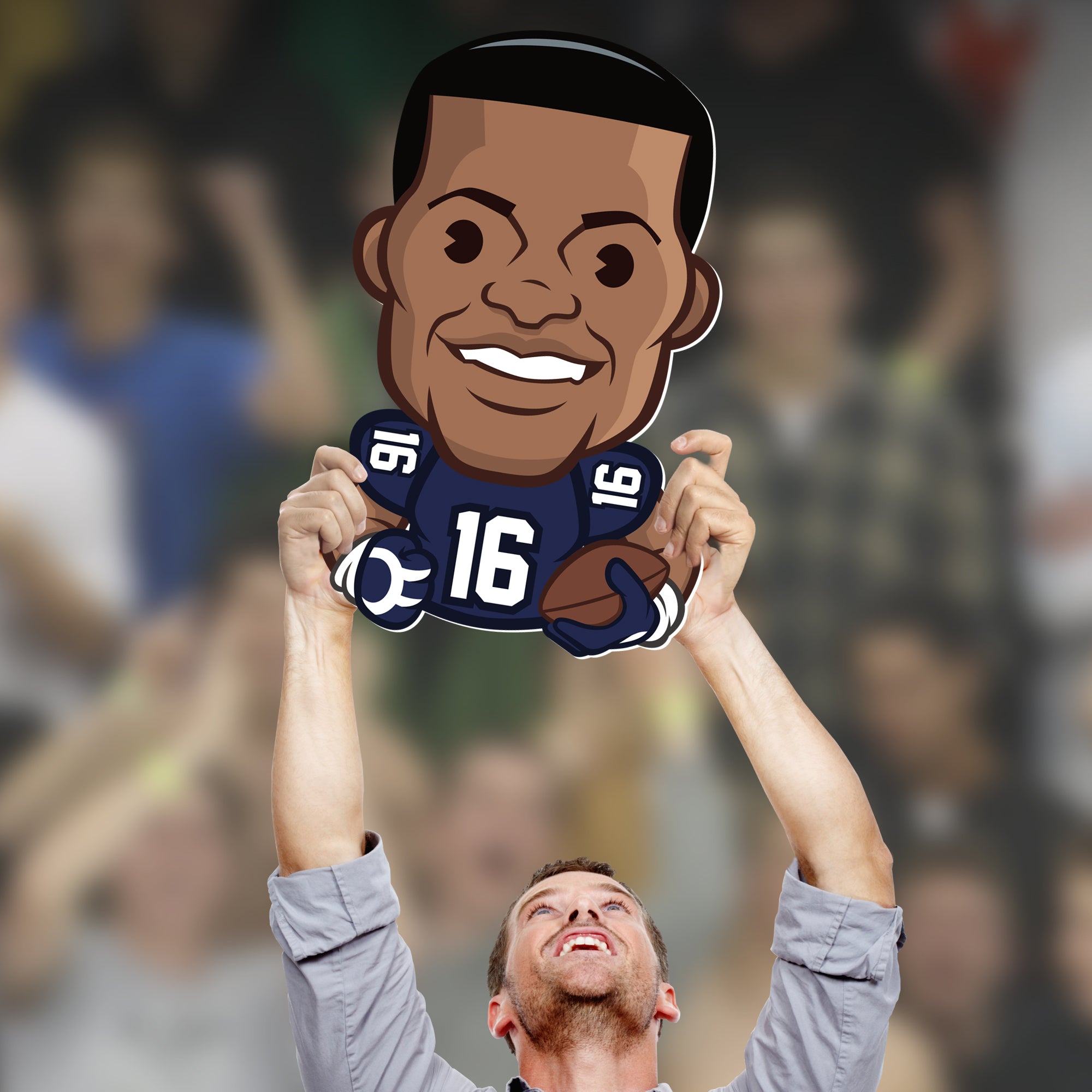 Tyler Lockett V2 Poster Seattle Seahawks Hand Drawn Poster 