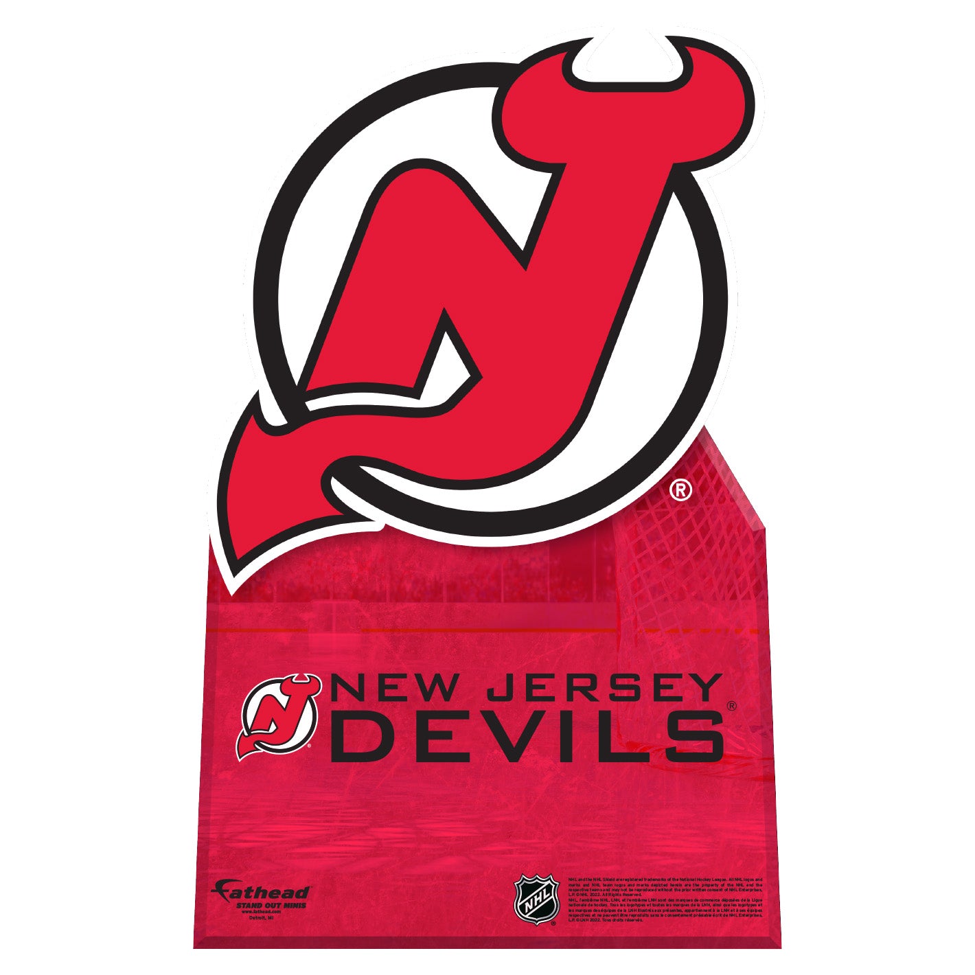 New Jersey Devils: 2022 Outdoor Logo - Officially Licensed NHL