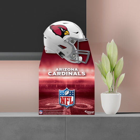 Arizona Cardinals:   Helmet Stand Out Mini   Cardstock Cutout  - Officially Licensed NFL    Stand Out