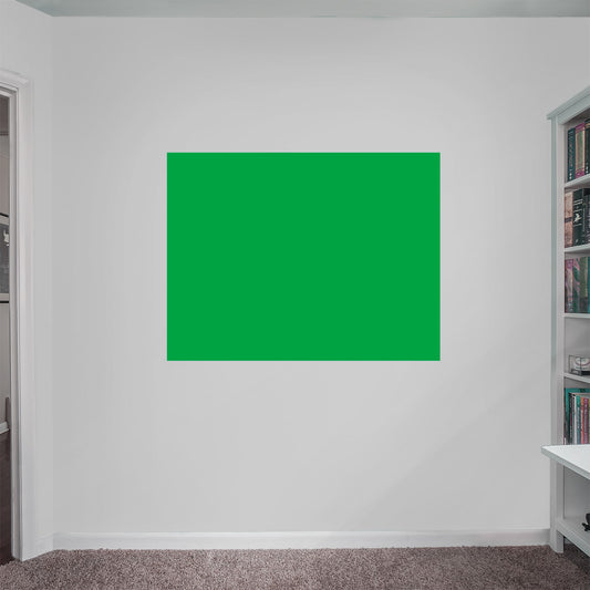 Green Screen        -   Removable Wall   Adhesive Decal