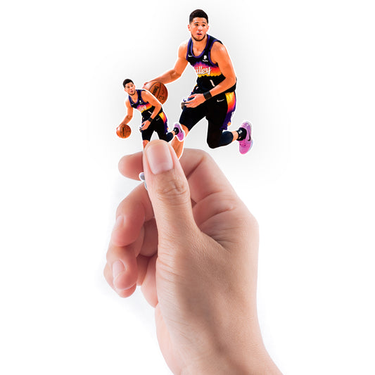 Sheet of 5 -Phoenix Suns: Devin Booker MINIS - Officially Licensed NBA Removable Adhesive Decal