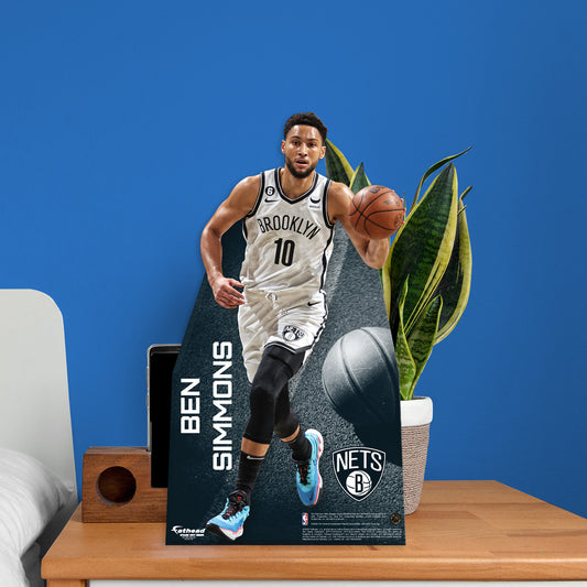 Brooklyn Nets: Ben Simmons Mini Cardstock Cutout - Officially Licensed NBA Stand Out