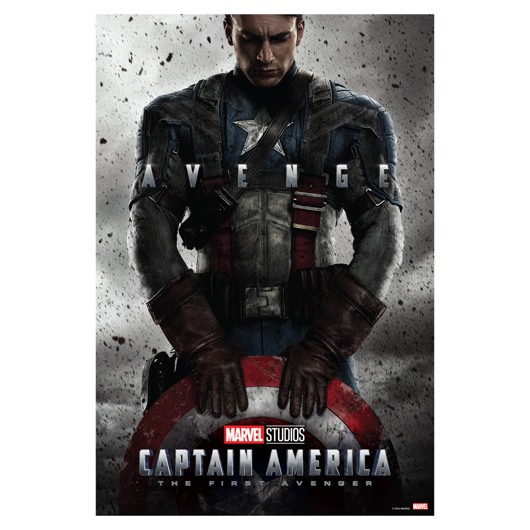 – The Avenger Captain Officially - Li America: Posters Fathead Mural Movie First