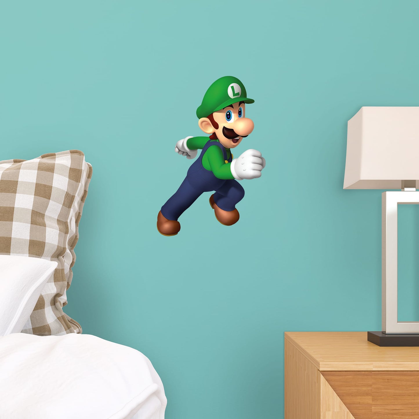 Luigi - Officially Licensed Nintendo Removable Wall Decal