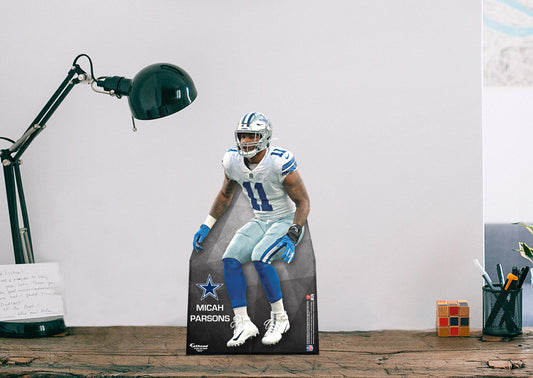 Dallas Cowboys: Micah Parsons Mini Cardstock Cutout - Officially Licensed NFL Stand Out