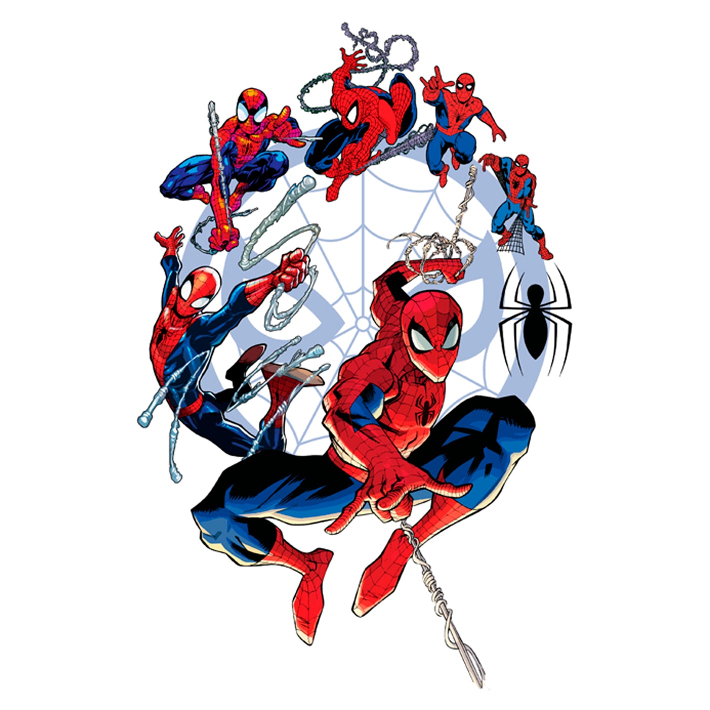 Spidey and His Amazing Friends - Marvel Poster (Spider-Man) (Size: 24 inch x 36 inch), Size: 24 x 36