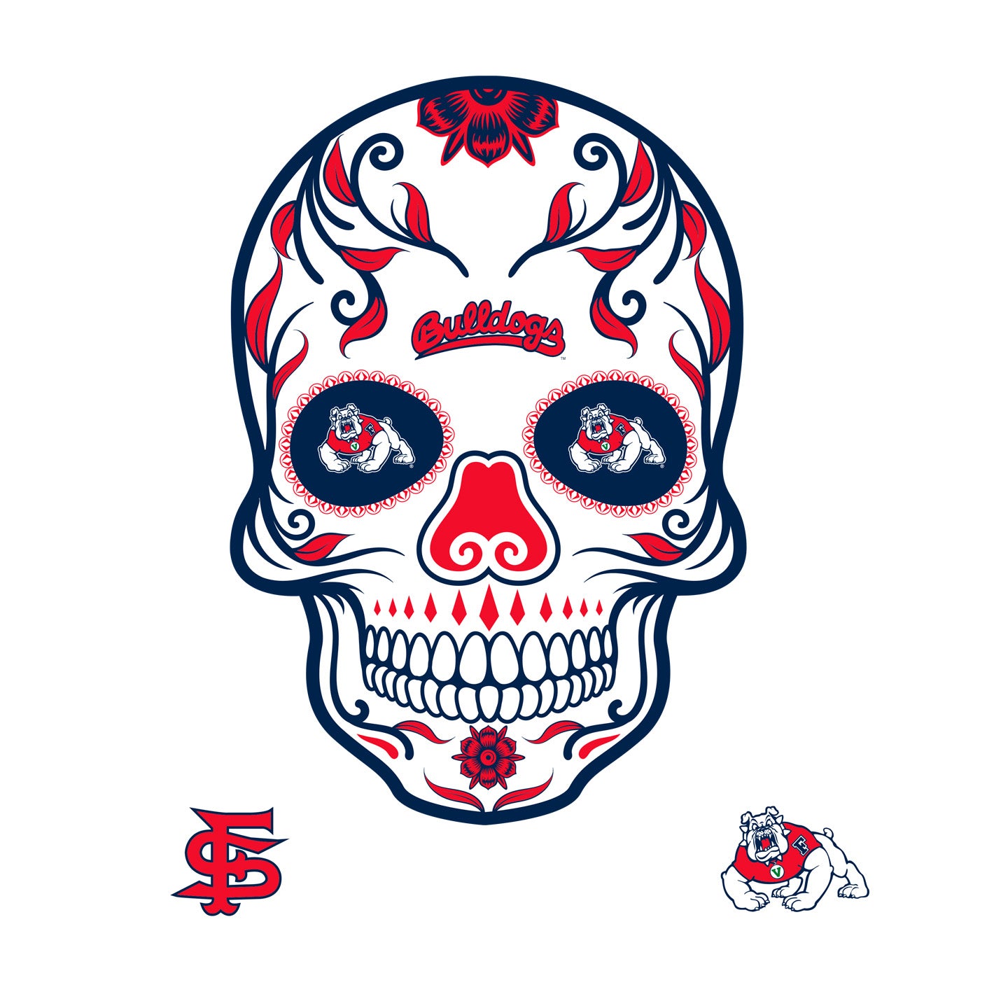 Fresno State Bulldogs decal