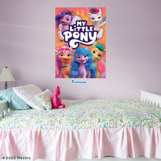 My Little Pony Movie 2: Together Poster - Officially Licensed Hasbro Removable Adhesive Decal