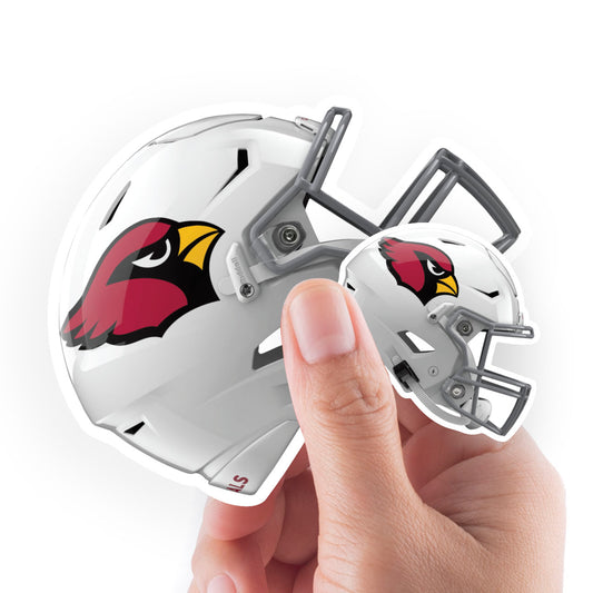 Arizona Cardinals: Helmet Minis - Officially Licensed NFL Removable Adhesive Decal