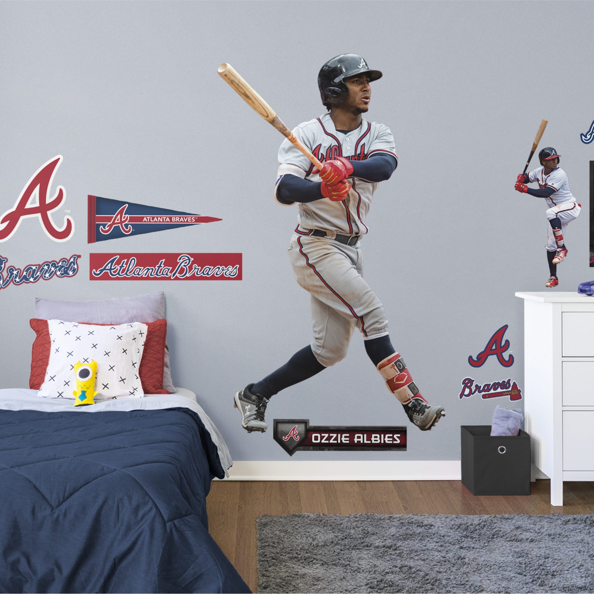 Atlanta Braves Team Mascot Pillow