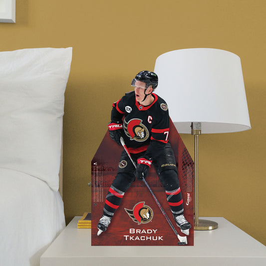 Ottawa Senators: Brady Tkachuk Mini Cardstock Cutout - Officially Licensed NHL Stand Out